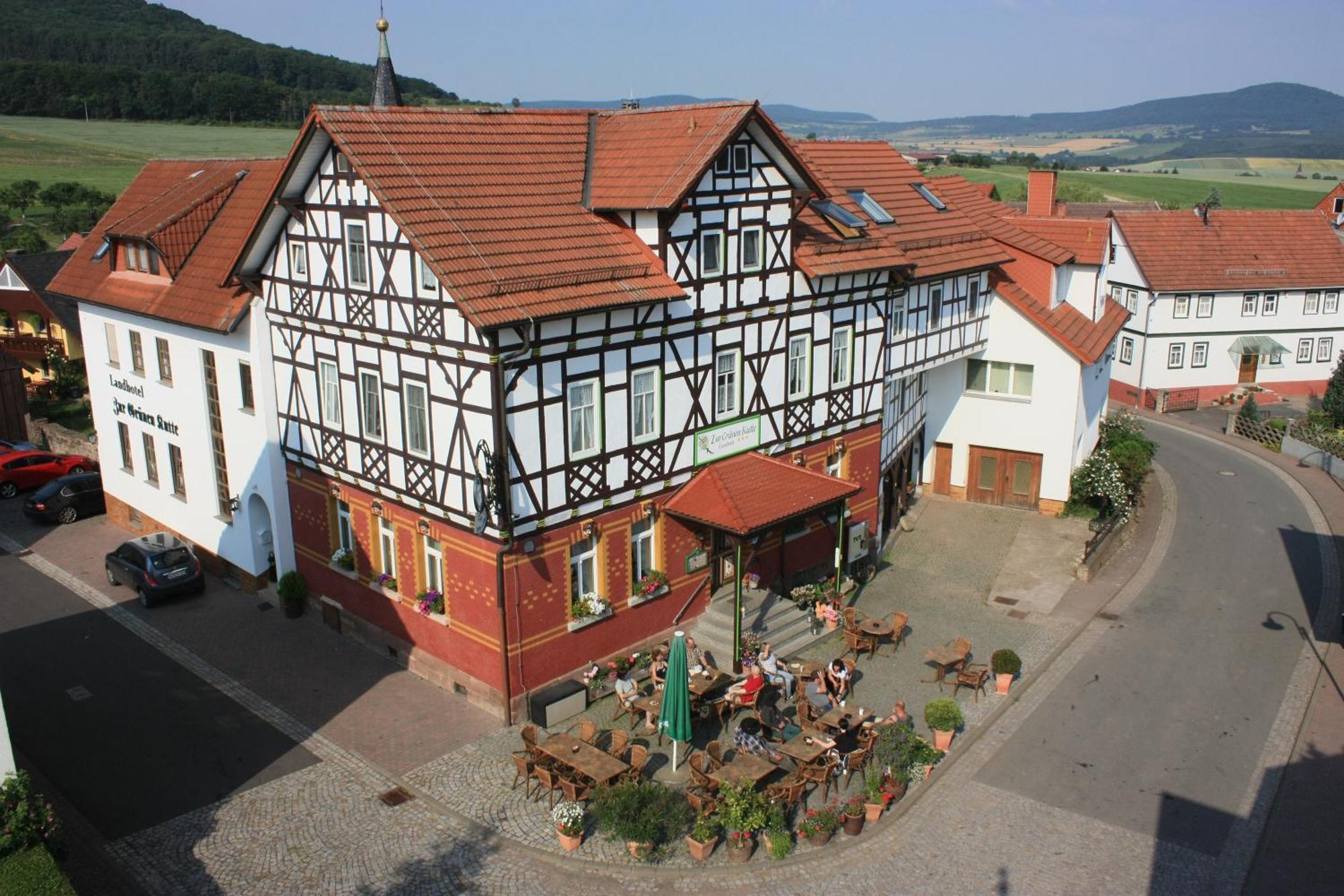 Landhotel Zur Gruenen Kutte Bernshausen Екстер'єр фото