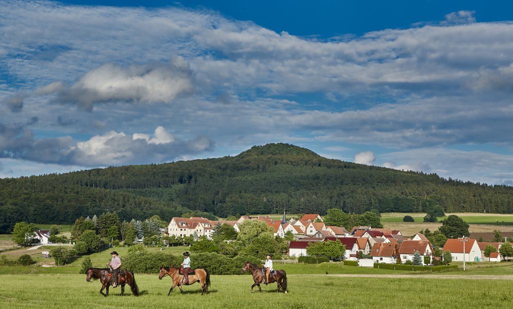 Landhotel Zur Gruenen Kutte Bernshausen Екстер'єр фото