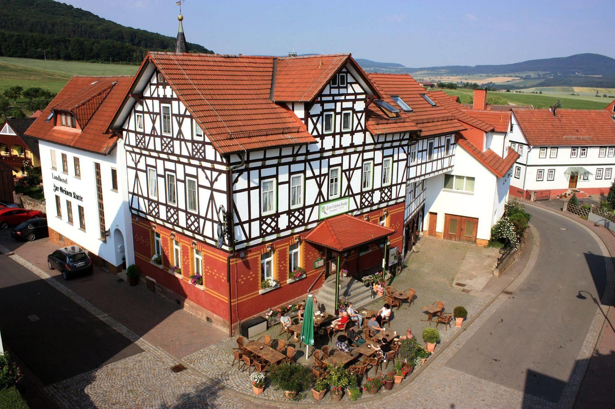 Landhotel Zur Gruenen Kutte Bernshausen Екстер'єр фото